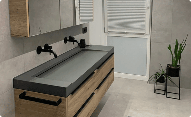 Waschbecken Dunkel f&uuml;r Deutschland